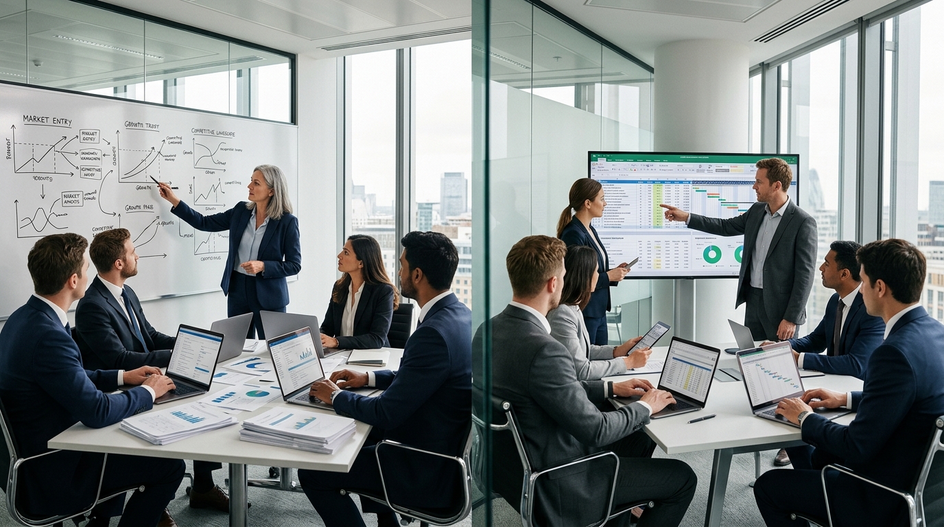 Conseil en stratégie vs conseil en management : quelles différences ?