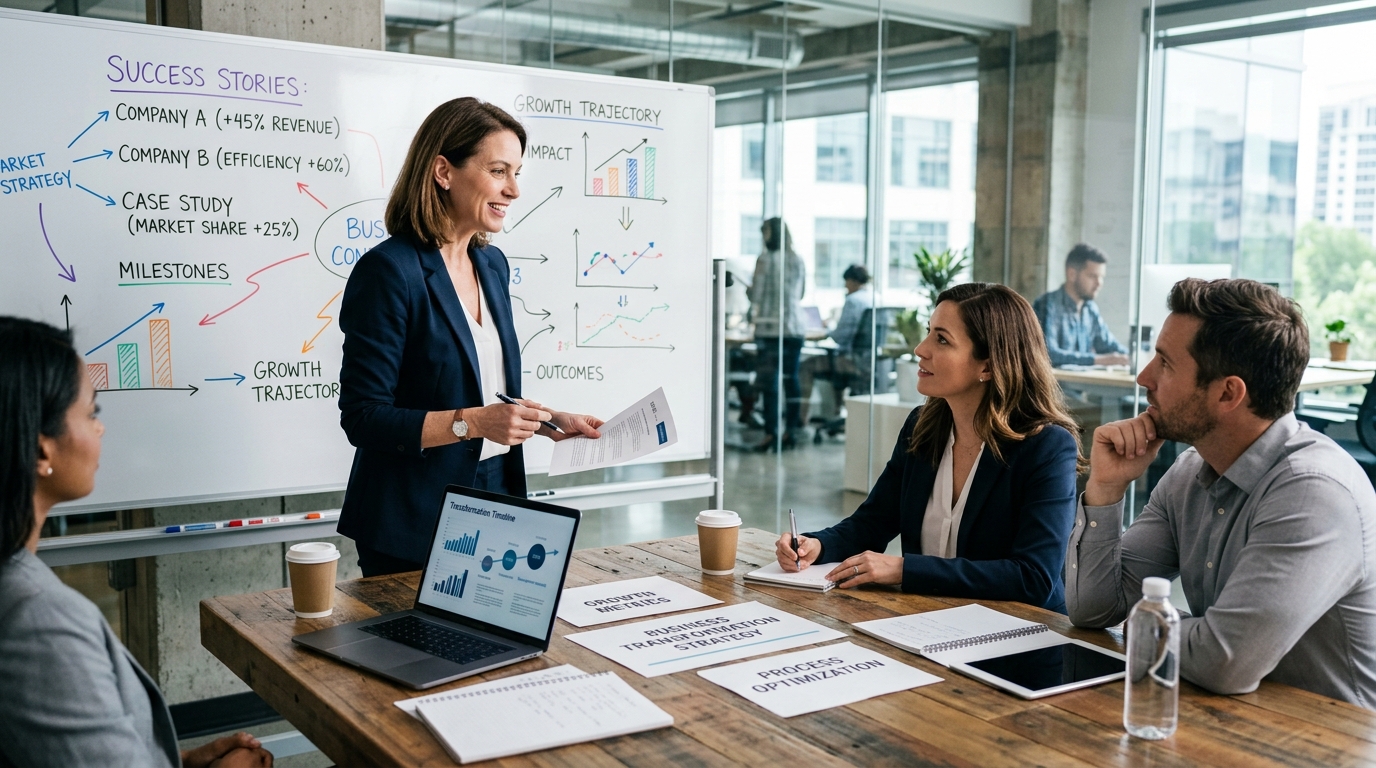 Histoires de réussite : quand le business consulting transforme les entreprises